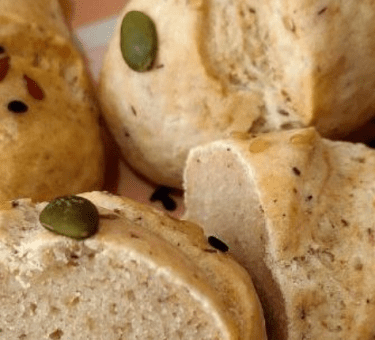 Булочки рисовые без глютена, лактозы и яиц