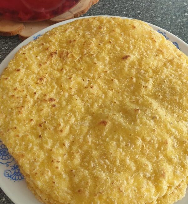 Кукурузные лепешки без глютена, лактозы и яиц