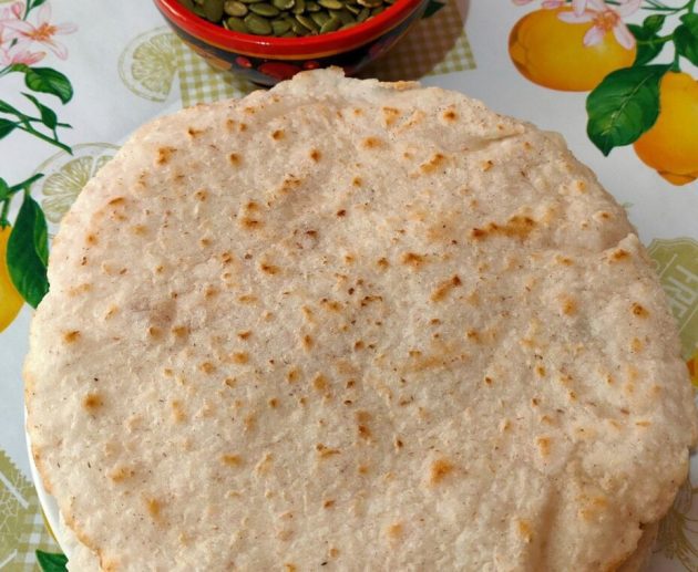 Рисовые лепешки без глютена, лактозы и яиц